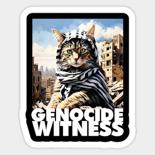 Genocide Witness IX Sticker